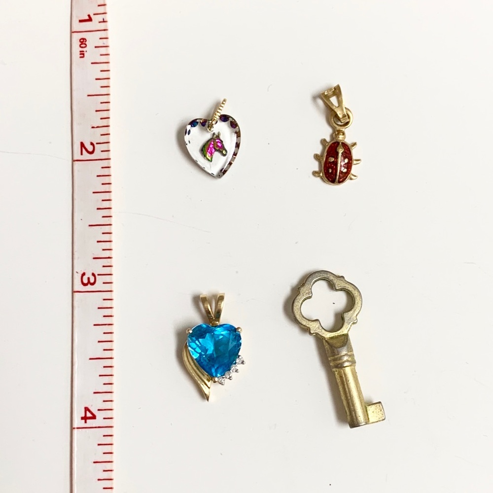 EUC Gold-tone Pendants Bundle